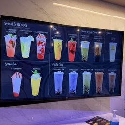 Drink selections! Drink selections!