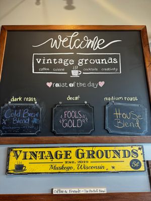 Menu photo 1 Vintage Grounds Coffeehouse Muskego, WI