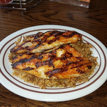 Orleans Seafood Kitchen - Grilled Catfish with Dirty Rice - Cajun/Creole Near Me - Katy, Texas Orleans Seafood Kitchen - Grilled Catfish with Dirty Rice - Cajun/Creole Near Me - Katy, Texas