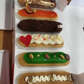 Nugateau Patisserie - 1) Romeo: Praline 2) Foie gras with tomato glacage 3) Cookies N' Milk; 4) Strawberry compote and cream 5) Pistachio Royale 6) Café au lait - Bakeries Near Me - Toronto, Ontario Nugateau Patisserie - 1) Romeo: Praline 2) Foie gras with tomato glacage 3) Cookies N' Milk; 4) Strawberry compote and cream 5) Pistachio Royale 6) Café au lait - Bakeries Near Me - Toronto, Ontario