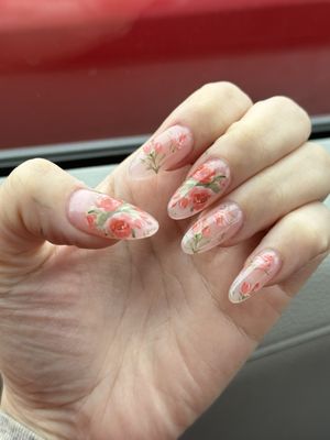 Gel X - Gel X with design