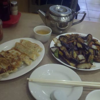 Chinese Dumpling House - Eggplant and pork leek dumplings. - Chinese Near Me - Markham, Ontario