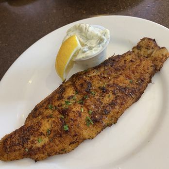 Forrey Grill - Blackened Swai fish. - Italian Near Me - Labelle, Florida Forrey Grill - Blackened Swai fish. - Italian Near Me - Labelle, Florida