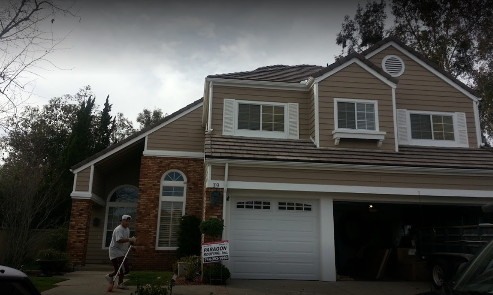 Slide of Paragon Roofing