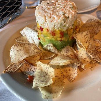 Chart House - Shrimp , Crab Avocado & Mango Stack - Seafood Near Me - Monterey, California