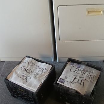 AB Moving - Plano - Bedroom boxes in utility room. - Movers Near Me - Plano, Texas AB Moving - Plano - Bedroom boxes in utility room. - Movers Near Me - Plano, Texas