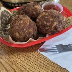 Sweet Southern Market & Restaurant  - The Mac and cheese balls and fried pickles