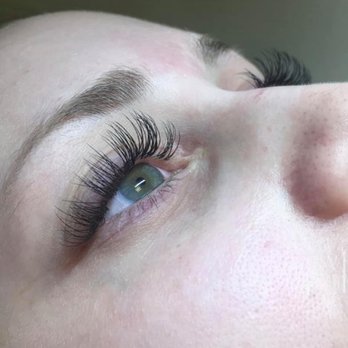 Fierce and Fabulous Salon - Just after Emily got done with my lashes! She did an amazing job! They are perfect and I absolutely love them!!! - Hair Salons Near Me - Burleson, Texas