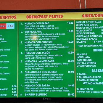 Mama Mayra's Kitchen - Menu. Oct, '22 - Mexican Near Me - Eugene, Oregon