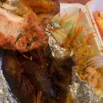 Sizzling Thai Kitchen - BBQ Combo was dry, tasteless & meat was very hard Shrimp fried rice only had one shrimp - Thai Near Me - Downey, California Sizzling Thai Kitchen - BBQ Combo was dry, tasteless & meat was very hard Shrimp fried rice only had one shrimp - Thai Near Me - Downey, California