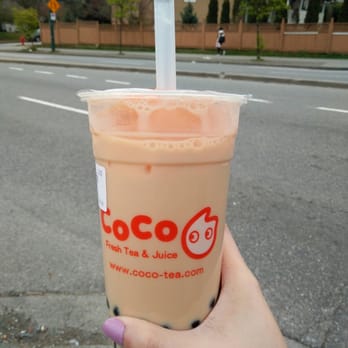 CoCo Fresh Tea & Juice - Black tea latte with pearls - Juice Bars & Smoothies Near Me - Vancouver, British Columbia CoCo Fresh Tea & Juice - Black tea latte with pearls - Juice Bars & Smoothies Near Me - Vancouver, British Columbia