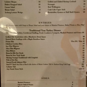 Duke's Steakhouse - Special Holiday menu - Steakhouses Near Me - Sparks, Nevada Duke's Steakhouse - Special Holiday menu - Steakhouses Near Me - Sparks, Nevada
