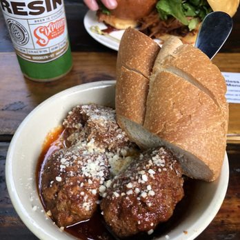 Sayra's Wine Bar - Spicy homemade meatball - Wine Bars Near Me - Rockaway Beach, New York Sayra's Wine Bar - Spicy homemade meatball - Wine Bars Near Me - Rockaway Beach, New York