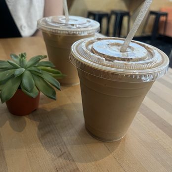 Little Dreamer Coffee - iced cookie butter latte - Coffee & Tea Near Me - Houston, Texas