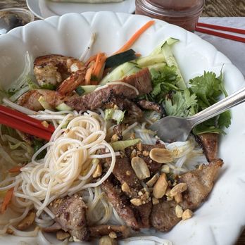 Vietalia Kitchen - L4 House Special Vermicelli A2 Housemade Spring Rolls - Vietnamese Near Me - Arlington, Texas Vietalia Kitchen - L4 House Special Vermicelli A2 Housemade Spring Rolls - Vietnamese Near Me - Arlington, Texas
