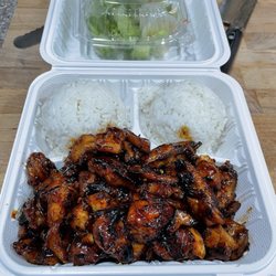 Spicy teriyaki chicken