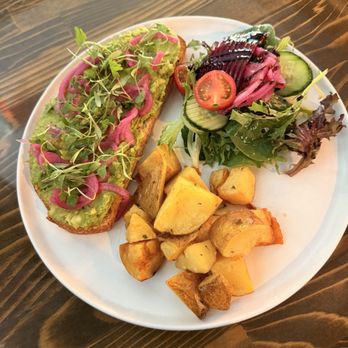Greenhouse Cafe - Cilantro lime avocado toast - Cafes Near Me - Citrus Heights, California