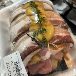 Harvest Market - Apple Pie Bacon wrapped Pork Loin with apples