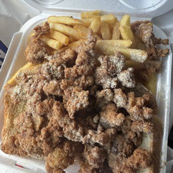 Hook Fish & Chicken - Fried SM CONCH DINNER - Chicken Wings Near Me - West Palm Beach, Florida