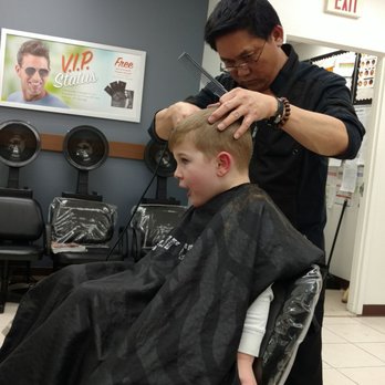 Hair Cuttery - Charlie working magic with my 3 year old - Hair Stylists Near Me - Vienna, Virginia Hair Cuttery - Charlie working magic with my 3 year old - Hair Stylists Near Me - Vienna, Virginia