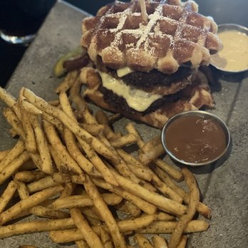 Over The Top Burger Bar - Hangover burger - Burgers Near Me - Buford, Georgia Over The Top Burger Bar - Hangover burger - Burgers Near Me - Buford, Georgia