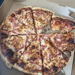 Pizza Hut - Was told this is not burnt