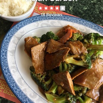 Asian Garden - Vegetarian beef and broccoli! To die for. - Vegetarian Near Me - Lititz, Pennsylvania