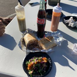 Streak burrito & fish tacos wow