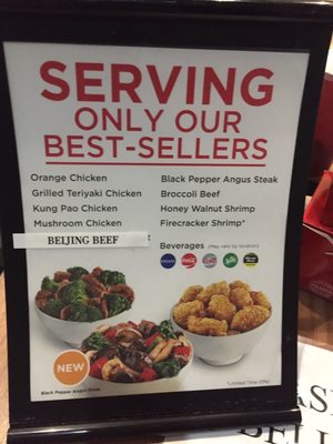 Menu photo 2 Panda Express Waipahu, HI