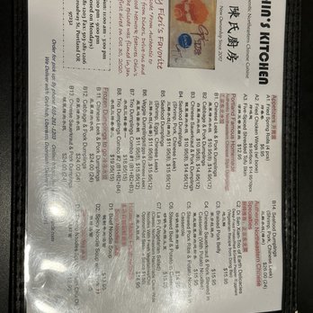 Chin's Kitchen - Food menu - Chinese Near Me - Portland, Oregon