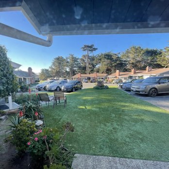 Oceanpoint Ranch - Front entry. Partial ocean view nice landscaping - Hotels Near Me - Cambria, California Oceanpoint Ranch - Front entry. Partial ocean view nice landscaping - Hotels Near Me - Cambria, California