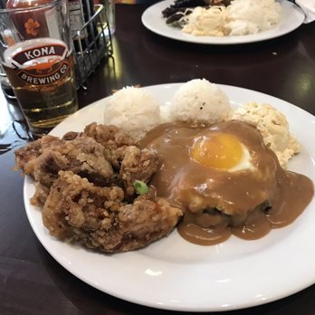 Aiea Bowl - Garlic chicken and loco moco - Bowling Near Me - Aiea, Hawaii Aiea Bowl - Garlic chicken and loco moco - Bowling Near Me - Aiea, Hawaii