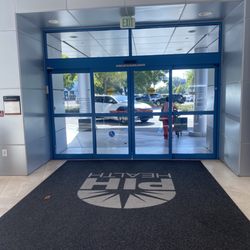 PIH Health Cardiology Downey Medical Office Building - The front door at PIH Downey Cardiology