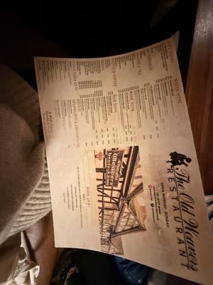Menu photo 1 The Old Weavers Canterbury, KEN