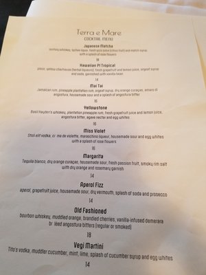 Menu photo 8 Terra e Mare Los Angeles, CA Menu photo 8 Terra e Mare Los Angeles, CA