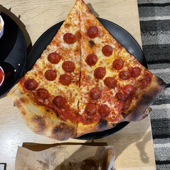 Avanti Food & Beverage - Pepperoni pizza slices - Food Court Near Me - Vail, Colorado Avanti Food & Beverage - Pepperoni pizza slices - Food Court Near Me - Vail, Colorado