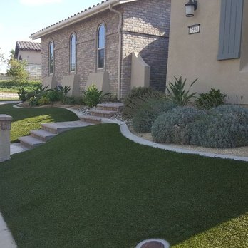 Curb Tech - Our Curb on Artificial Turf - Artificial Turf Near Me - Riverside, California