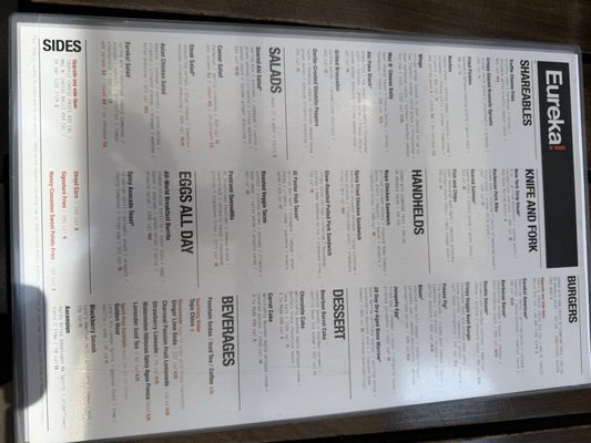 Menu photo 5 Eureka! Cerritos, CA