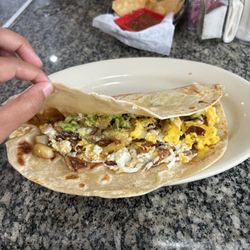 Julias Restaurant - Breakfast Taco