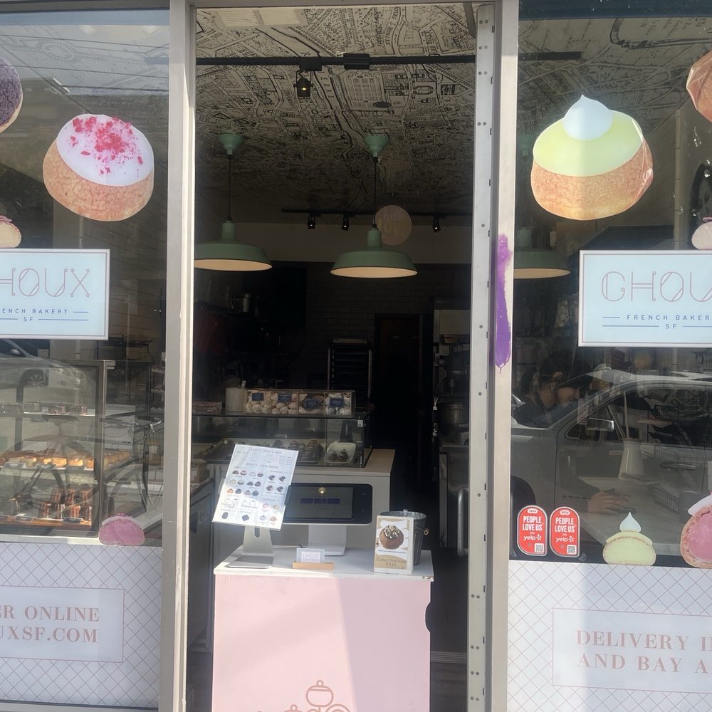 Front of bakery