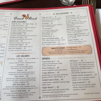 French Roast - Menu - French Near Me - New York, New York French Roast - Menu - French Near Me - New York, New York
