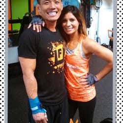 Underground Fitness - KJ & Nancy (members) - rocking their new UF T's !!!