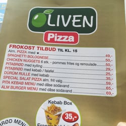 Oliven Pizza