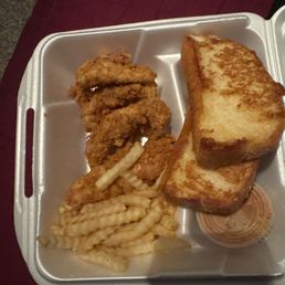 Box combo with hardly any fries Box combo with hardly any fries