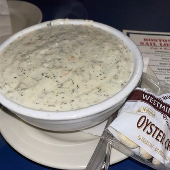 Boston Sail Loft - Boston Sail Loft Clam Chowder, bowl size - Bars Near Me - Boston, Massachusetts