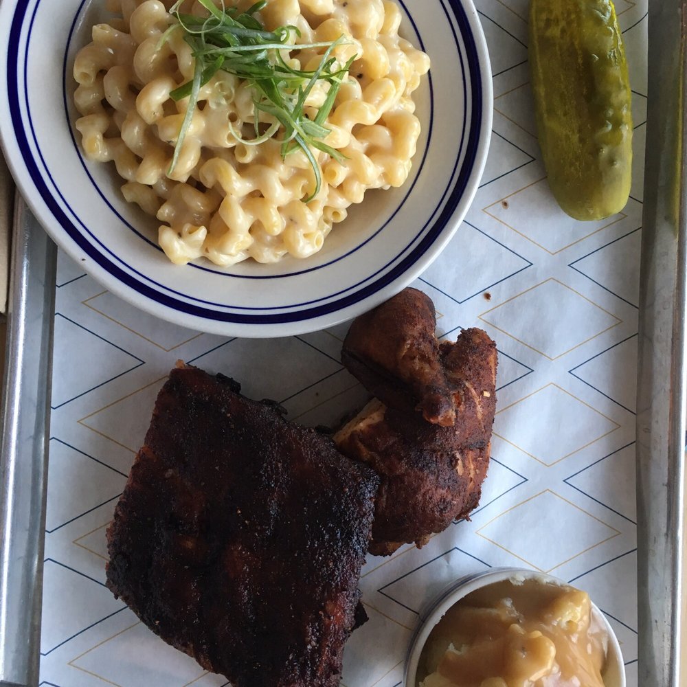 Meat - Food is served on a cool tray - Barbeque Near Me - Edmonton, Alberta Meat - Food is served on a cool tray - Barbeque Near Me - Edmonton, Alberta