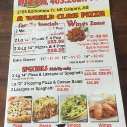 4th Street Pizza - Menu cover June 2016