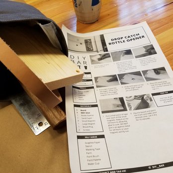 DIY BAR - Thorough instructions to help you. - Arts & Crafts Near Me - Portland, Oregon DIY BAR - Thorough instructions to help you. - Arts & Crafts Near Me - Portland, Oregon