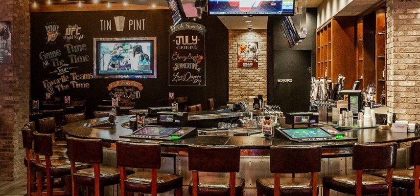 Tin Pint Bar - Osage Casino Hotel Logo