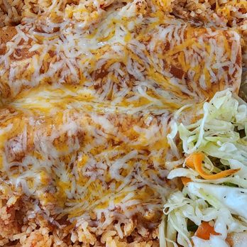 Tequila Y Mezchal - Chicken enchiladas lunch plate (2x rice) - Latin American Near Me - Superior, Colorado Tequila Y Mezchal - Chicken enchiladas lunch plate (2x rice) - Latin American Near Me - Superior, Colorado